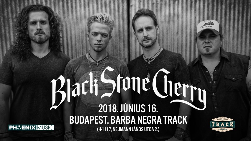 Júniusban MAGYARORSZÁGON A BLACK STONE CHERRY