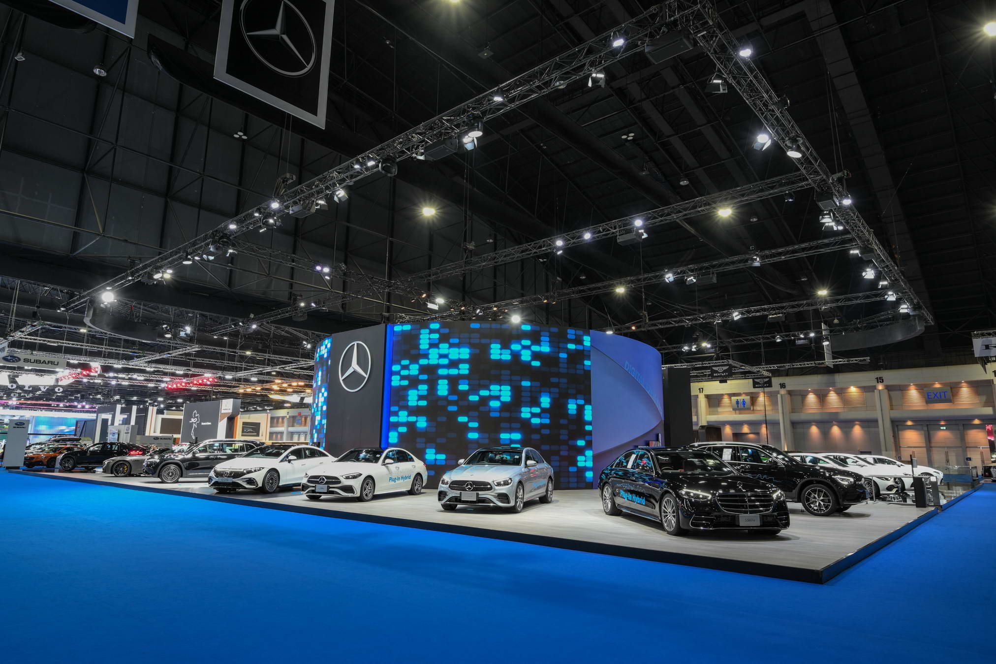 Mercedes-Benz unveils its new motto “Ambition to Lead” bringing a selection of luxurious models to booth A19 at the 44th Bangkok International Motor Show