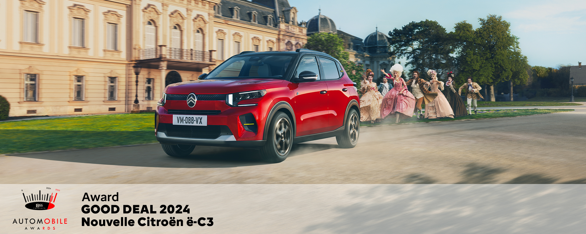 A Citroën ë-C3 nyerte a „Good Deal Award” díjat a 2024-es Automobile Awards-on